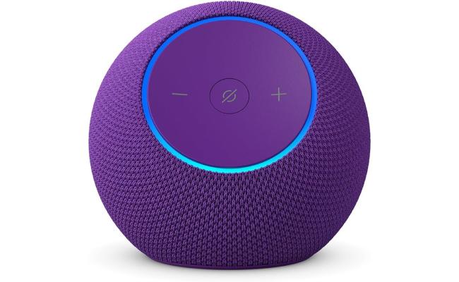 Amazon Echo Dot Max (newest model), Alexa speaker with room-filling sound and nearly 3x bass, Great for living rooms and medium-sized spaces, Designed for Alexa+ - Purple